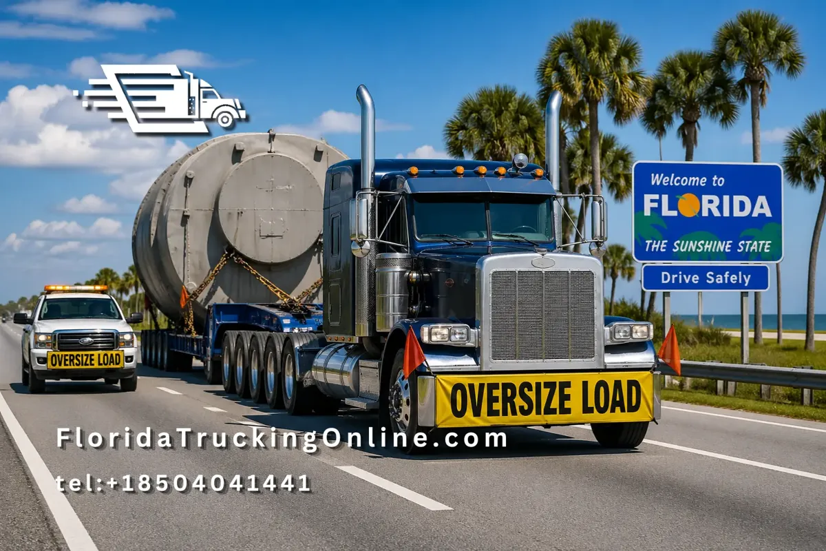 Florida oversize trucking permit