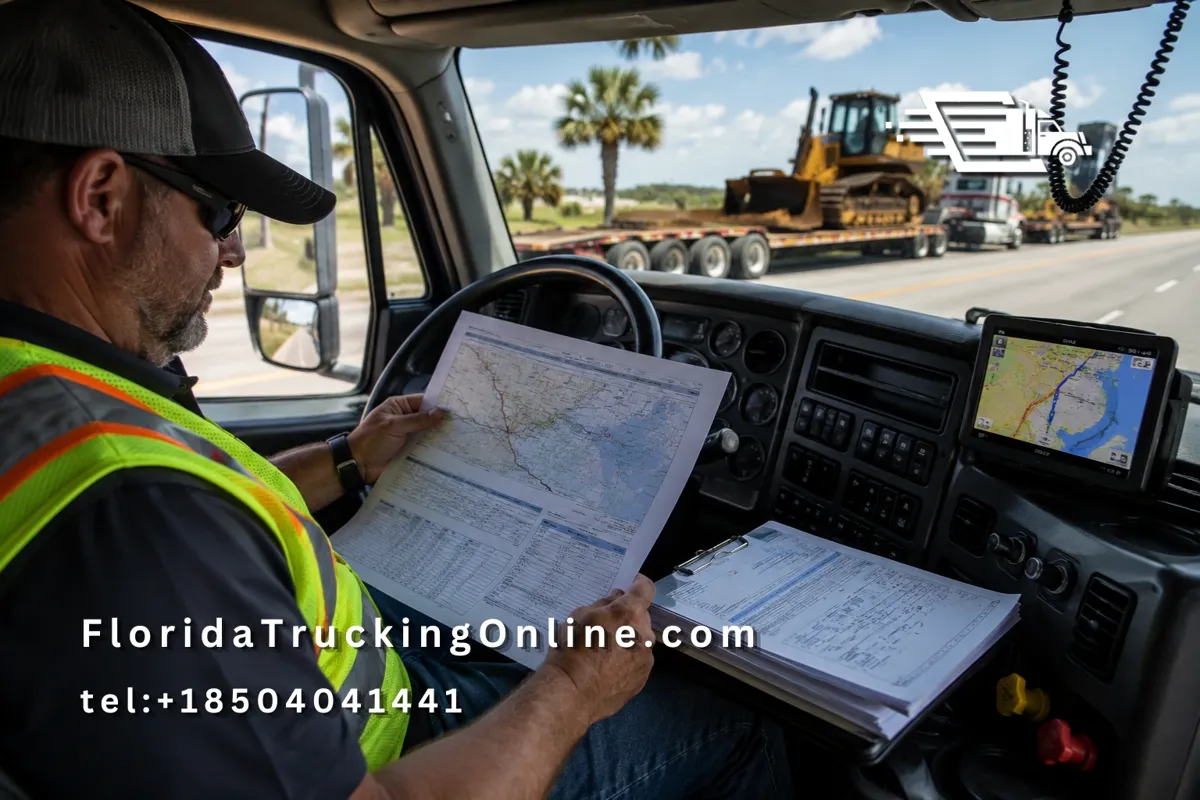 Florida oversize permit route info