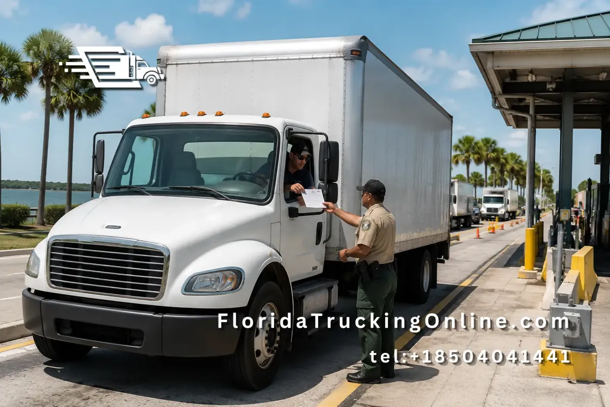 Florida box truck trip permit