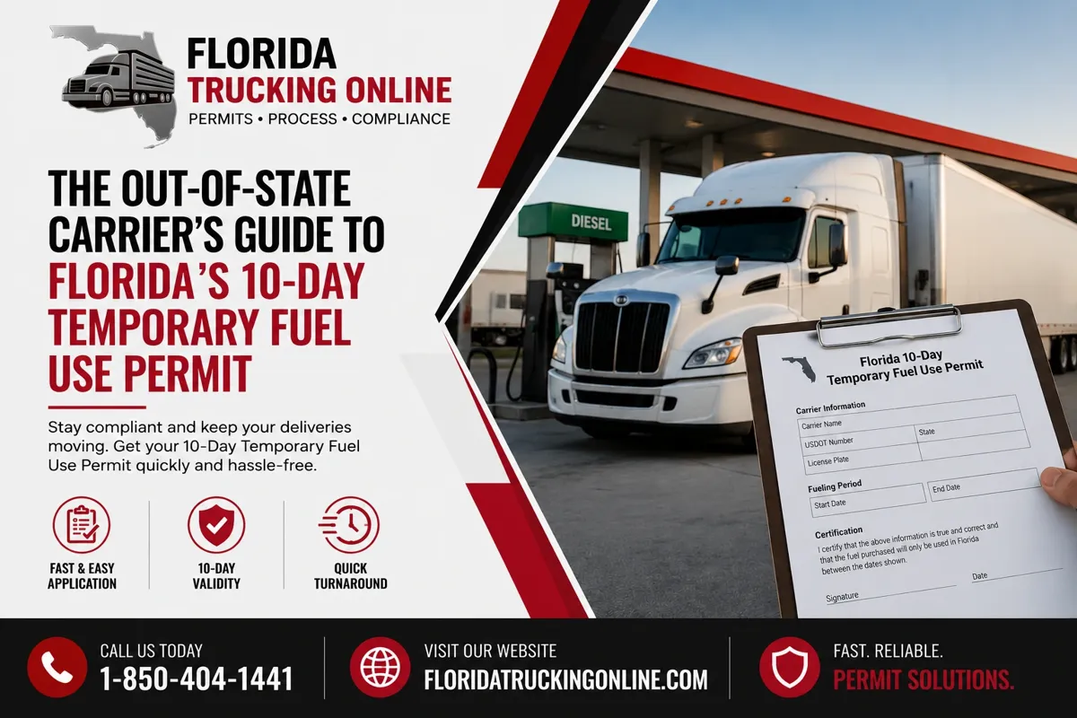 Florida fuel permit check at scale