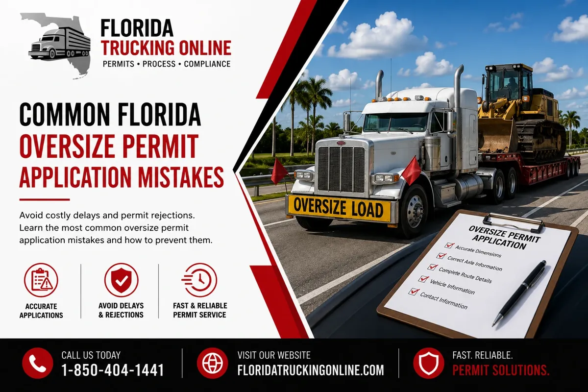 Florida oversize permit mistakes