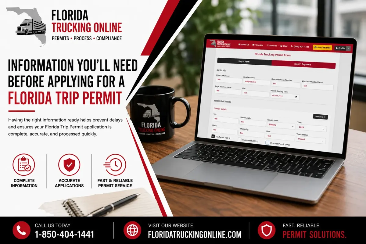 Florida Trip Permit Information