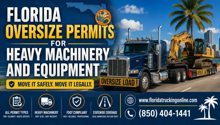 Florida Oversize Permits for Heavy Machinery and Equipment
