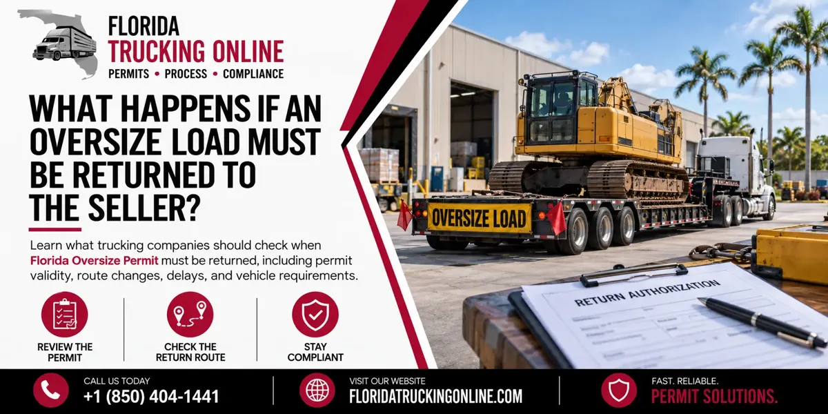 Florida Oversize Permit Return Load