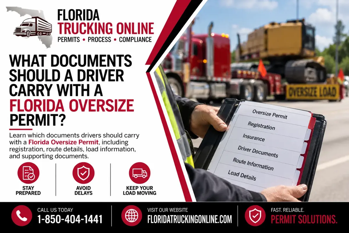 Florida Oversize Permit Driver Documents