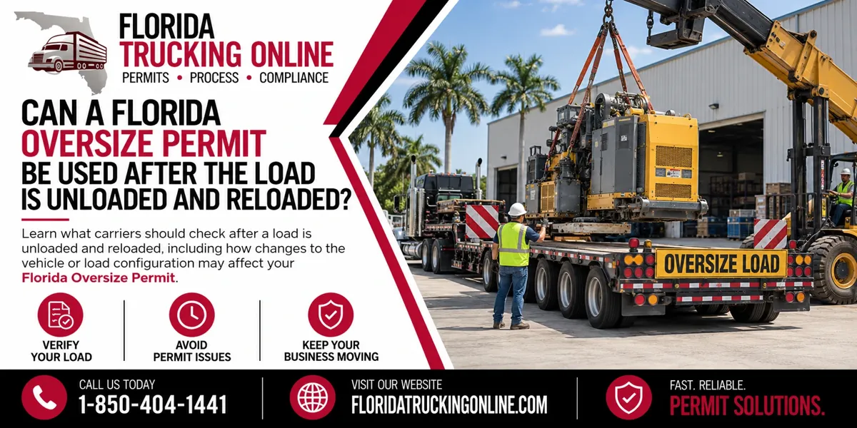 Florida Oversize Permit Reloaded Load