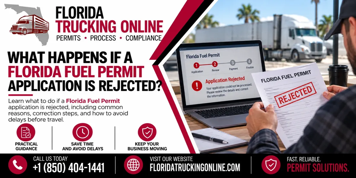 Florida Fuel Permit rejection