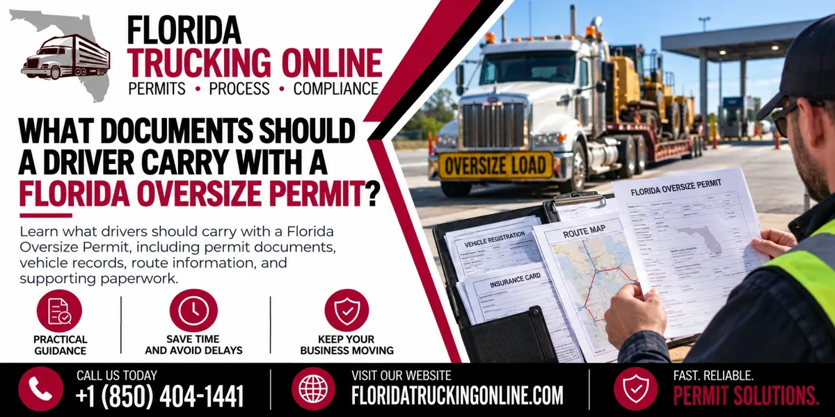 Florida Oversize Permit documents