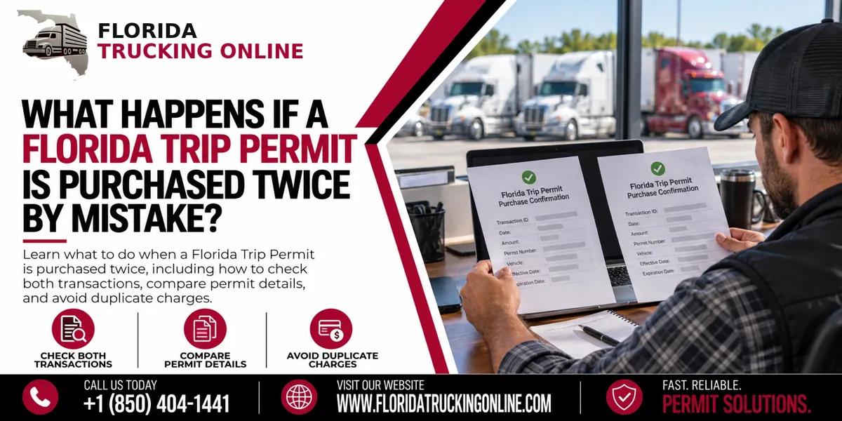 Florida Trip Permit Duplicate Purchase