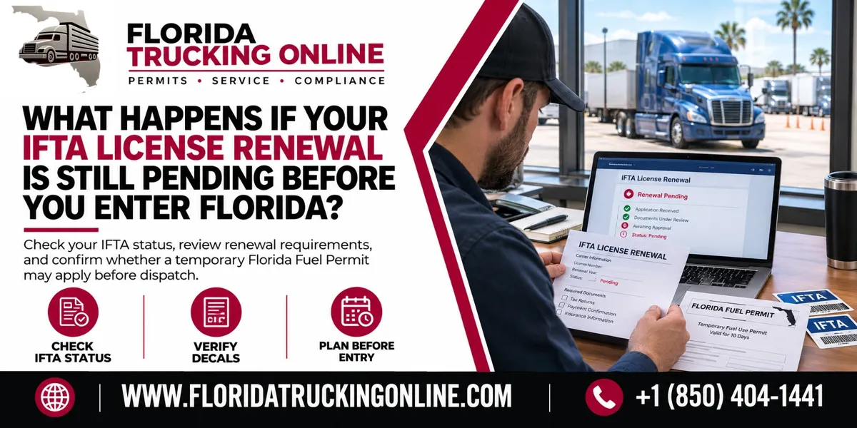 Florida Fuel Permit for IFTA Renewal