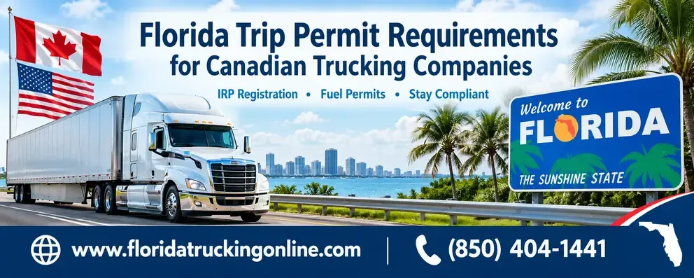 Florida Trip Permit Requirements for Canadian Trucking Companies